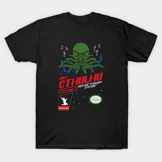 Obey Cthulhu T-Shirt by maped